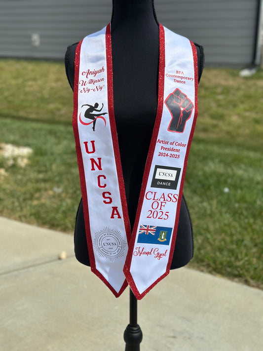Custom Grad Stoles